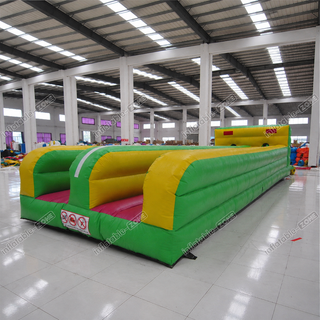 Bounce into action with our High Durability Inflatable Bungee Run! This funny inflatable bungee trampoline, offering durable entertainment for all ages. Participants can race against each other as they bounce and reach for victory. Perfect for parties or events, it promises hours of laughter and excitement. Get ready to jump into fun with this fantastic inflatable bungee run!