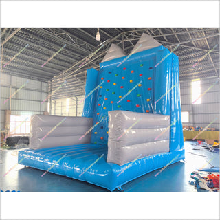 Home Rock Climbing Wall Inflatable Game Hire Blue Mountain Climbing Wall Indoor Amusement Parks Near Me