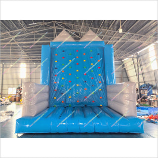 Home Rock Climbing Wall Inflatable Game Hire Blue Mountain Climbing Wall Indoor Amusement Parks Near Me