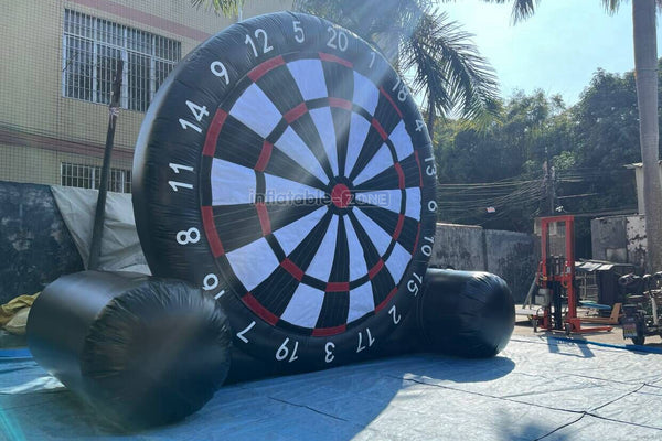 Huge Inflatable Soccer Darts Outdoor Interactive Entertainment Inflatables Football Dart Sports Games