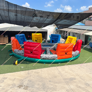 Get ready for high-energy fun with the Hungry Hippo Inflatable Game! Perfect for team-building challenges, sports centers, and events, this exciting Hippo Chow Down inflatable keeps players racing for victory. Durable, easy to set up, and built for endless fun—grab yours today and boost engagement at any event!