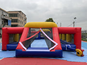 Inflatable Soccer Field Funny Blow Up Soccer Field Inflatable Football Arena Sports Game