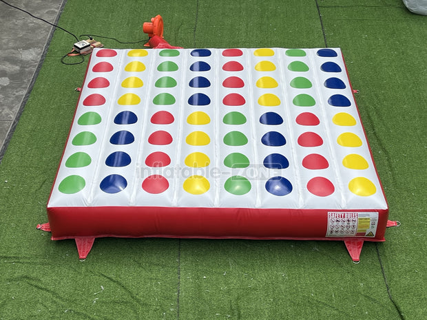 Inflatable twist game mat, fun inflatable sport game