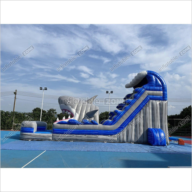 Inflatable Shark Water Slide Shark Blow Up Water Slide Shark Bounce Ho