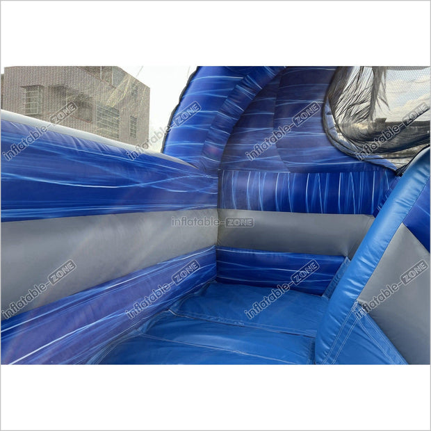 Commercial Grade Inflatable Shark Water Slide For Kids N Adults Party Event