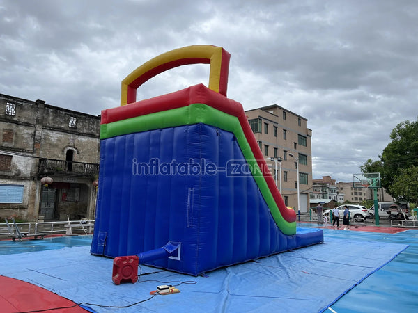 Commercial Inflatable Water Slide Inflatable Pool Blow Up Double Water Slide
