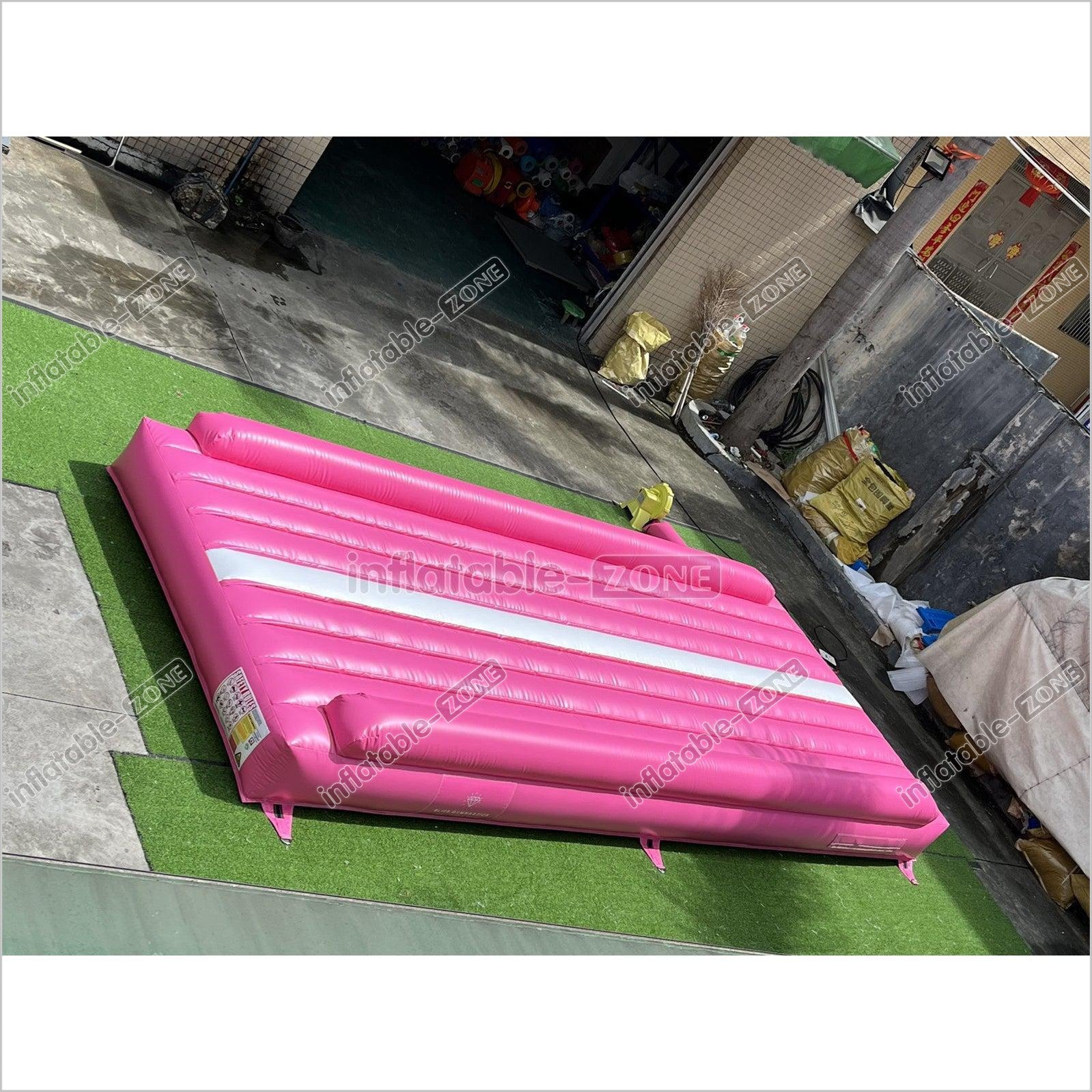 Air Base Inflatable Mat Inflatable Track Mat Air Tumbling Gymnastics Air Floor – Inflatable-Zone