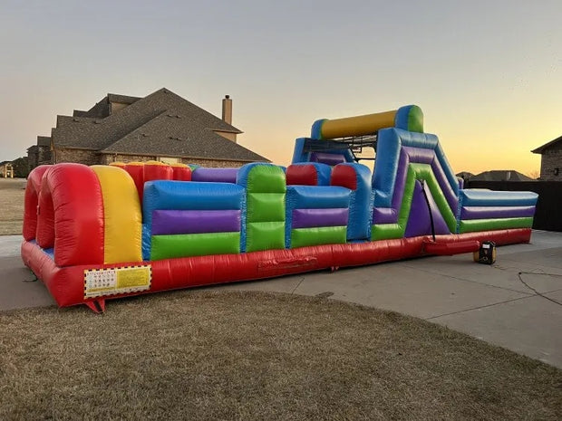 Inflatable Obstacle Course Bouncy Race Obstacles Ninja Warrior Course Assault Course