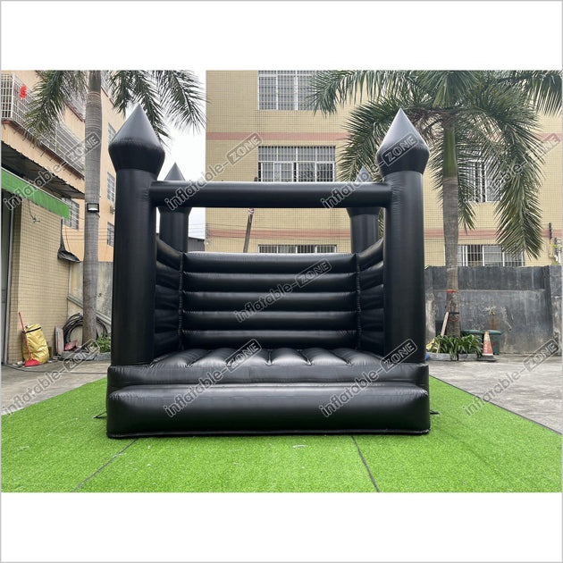 Black Bounce House Castle Jumper Moon Bounce House Coolest Jumping Cas ...