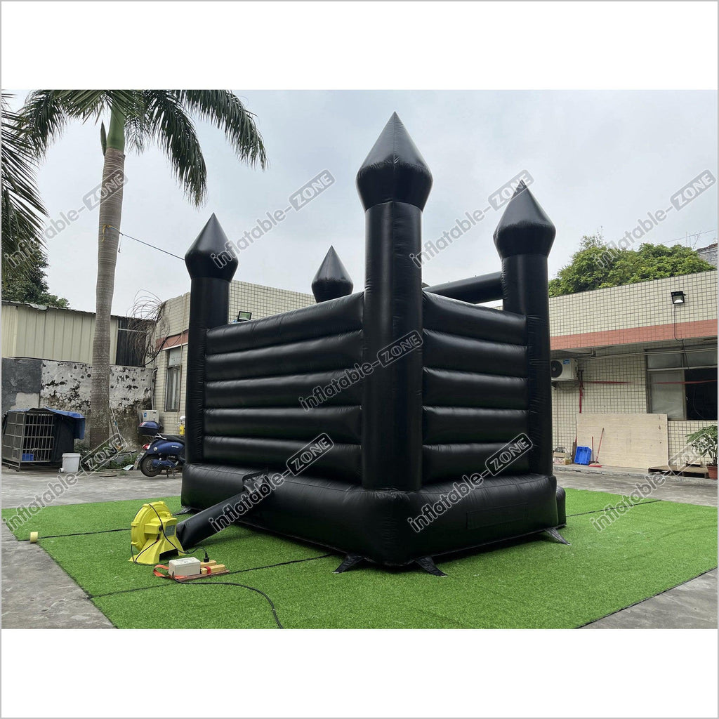Black Bounce House Castle Jumper Moon Bounce House Coolest Jumping Cas ...