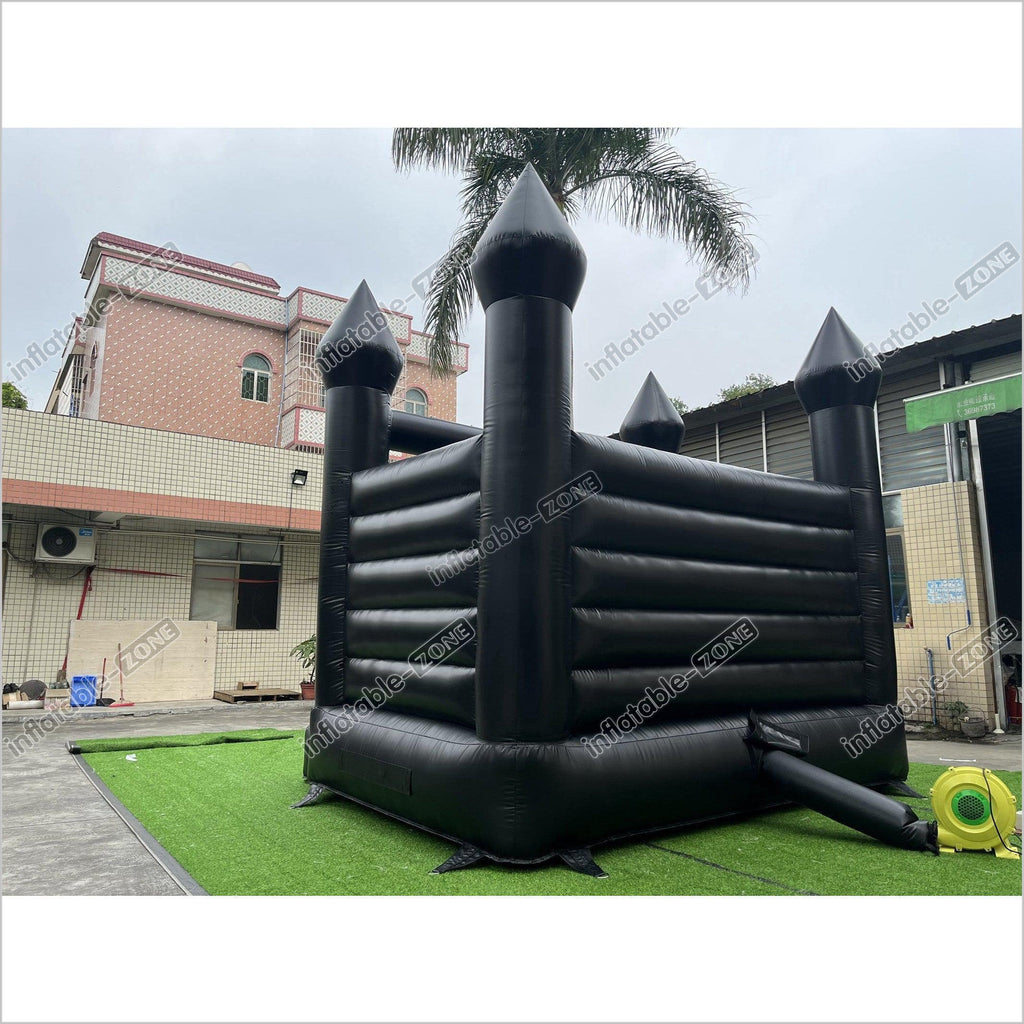 Black Bounce House Castle Jumper Moon Bounce House Coolest Jumping Cas ...