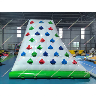 Iceberg Inflatable Island Lake Floating Water Park Giant Inflatable Iceberg Ice Climbing Tower