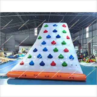 Iceberg Inflatable Island Lake Floating Water Park Giant Inflatable Iceberg Ice Climbing Tower