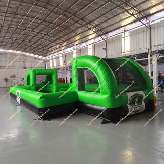 Upgrade sports entertainment with an indoor inflatable football court designed for arenas, playgrounds, and rental events. This commercial inflatable soccer field creates a fun zone for soap football, team competitions, and interactive games. Made with durable materials, easy setup, and safe enclosed play areas, it is perfect for sports centers, schools, parties, and corporate events.