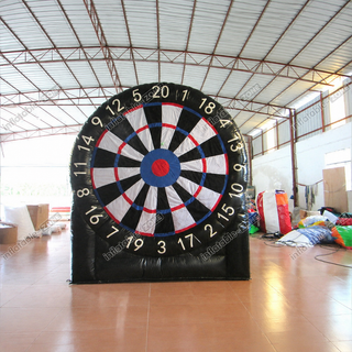 Kick off the fun with our Indoor Giant Inflatable Sports Games - Inflatable Foot Darts! Measuring 3 x 3.3 meters, this inflatable attraction combines the excitement of soccer with the precision of darts. Featuring digital printing for vibrant graphics, it's perfect for indoor play at parties or events. Get ready to aim, kick, and score with this fantastic inflatable foot darts game!