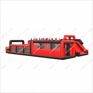 Large Scale Inflatable 5K Course Race Run Adult Interactive Games Inflatable Obstacle Course Party