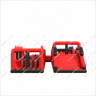 Large Scale Inflatable 5K Course Race Run Adult Interactive Games Inflatable Obstacle Course Party