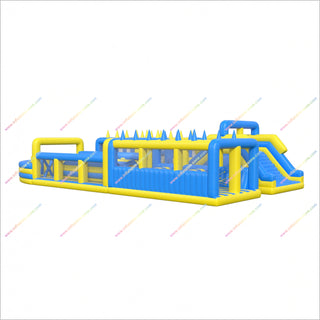 Crazy Run Inflatable 5K Assault Course Outdoor Inflatable Amusement Park 5K Obstacle Course Near Me
