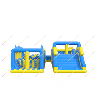 Crazy Run Inflatable 5K Assault Course Outdoor Inflatable Amusement Park 5K Obstacle Course Near Me