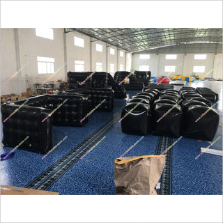 Shoot Sport Bunker Inflatable Paintball Arena Game Inflatable Air Bunker Equipment For Rent