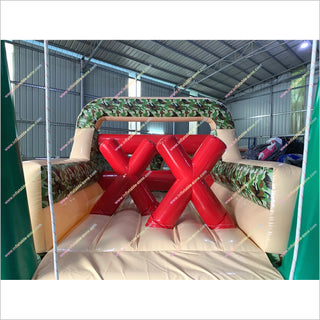 Challenge Boot Camp Inflatable Army Obstacle Course Adult Party Entertainment Military Style Obstacle Course For Commercial - Inflatable-Zone