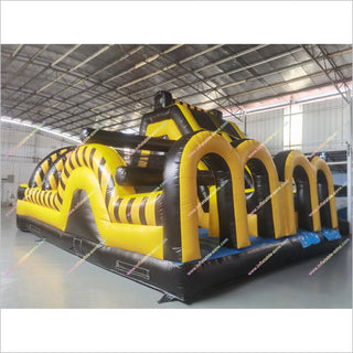 Indoor Playground Park Inflatable Assault Course Bouncy Castle To Buy Urban Obstacle Course Activity