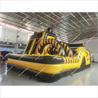 Indoor Playground Park Inflatable Assault Course Bouncy Castle To Buy Urban Obstacle Course Activity