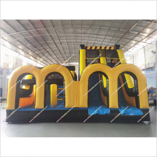 Indoor Playground Park Inflatable Assault Course Bouncy Castle To Buy Urban Obstacle Course Activity