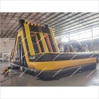 Indoor Playground Park Inflatable Assault Course Bouncy Castle To Buy Urban Obstacle Course Activity