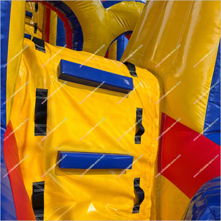 Race Climb Inflatable Assault Course Slide Tunnels Games Outdoor Obstacle Course For Adults Near Me - Inflatable-Zone