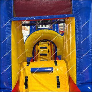 Race Climb Inflatable Assault Course Slide Tunnels Games Outdoor Obstacle Course For Adults Near Me - Inflatable-Zone