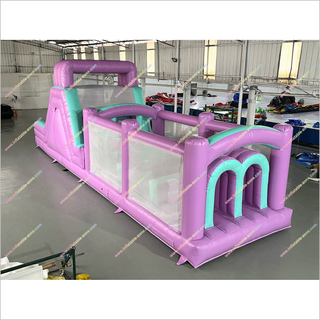 Adult Obstacle Course Near Me Inflatable Assault Course Kids Party Bounce House Equipment For Sale