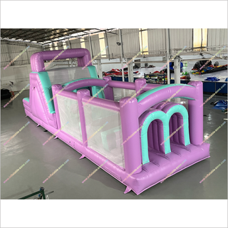 Adult Obstacle Course Near Me Inflatable Assault Course Kids Party Bounce House Equipment For Sale