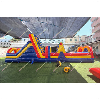 Race Climb Inflatable Assault Course Slide Tunnels Games Outdoor Obstacle Course For Adults Near Me - Inflatable-Zone