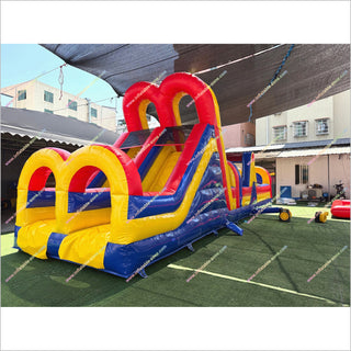 Race Climb Inflatable Assault Course Slide Tunnels Games Outdoor Obstacle Course For Adults Near Me - Inflatable-Zone