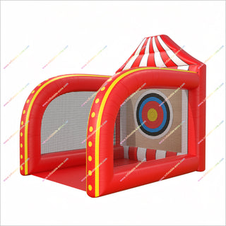 Commercial Inflatable Axe Throwing Game Portable Fun Axe Toss Target Dart Board Carnival Inflatables For Sale