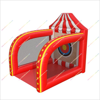 Commercial Inflatable Axe Throwing Game Portable Fun Axe Toss Target Dart Board Carnival Inflatables For Sale