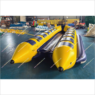 Double Row Banana Boat Near Me Inflatable Water Sport Toys Floating Boat Tube Inflatable Banana Boat For Sale