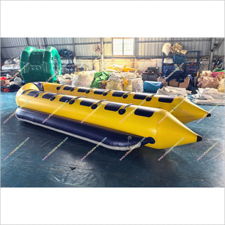 Double Row Banana Boat Near Me Inflatable Water Sport Toys Floating Boat Tube Inflatable Banana Boat For Sale