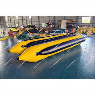 Double Row Banana Boat Near Me Inflatable Water Sport Toys Floating Boat Tube Inflatable Banana Boat For Sale