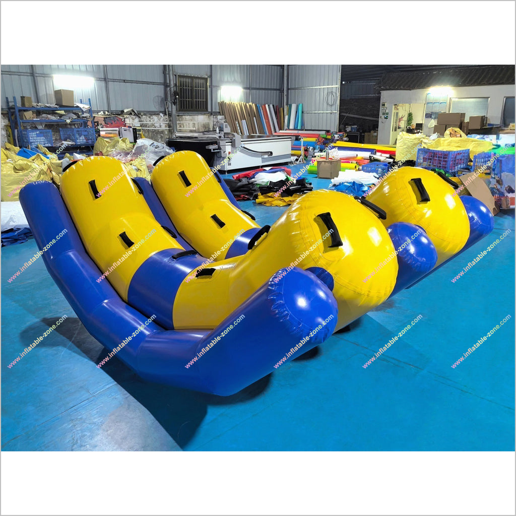 Fun Swimming Pool Toys Inflatable Banana Seesaw Rocker Inflatable Wate