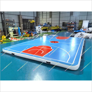 Basketball Court Gym Inflatable Basketball Floor Basketball Court Indoor Best Air Mat For Gymnastics