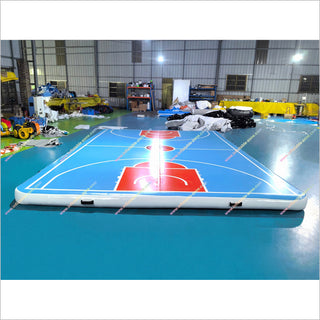 Basketball Court Gym Inflatable Basketball Floor Basketball Court Indoor Best Air Mat For Gymnastics