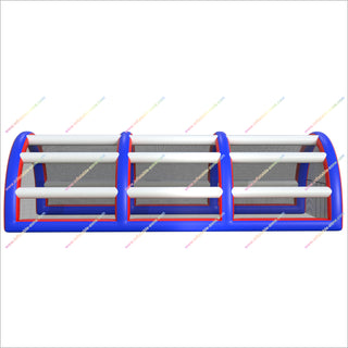 Inflatable Batting Tunnel Baseball Cage Netting Outdoor Speed Kick Training Inflatable Batting Cage For Backyard