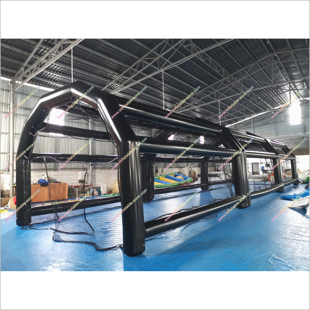 Inflatable Batting Cage Rental Baseball Hitting Net Blow Up Batting Ca