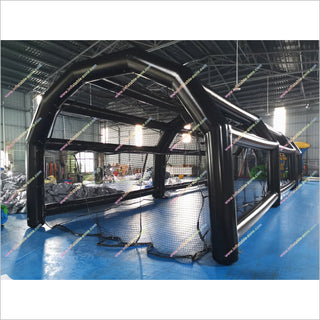 Inflatable Batting Cage Rental Baseball Hitting Net Blow Up Batting Cage Baseball Training Near Me