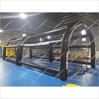 Inflatable Batting Cage Rental Baseball Hitting Net Blow Up Batting Cage Baseball Training Near Me