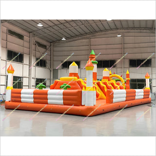 Big Square Inflatable Bounce Castle Fun Jumping Game Inflatable Playground Indoor Amusement Park Equipment