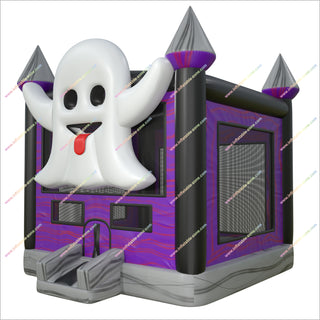Ghost-Themed Inflatable Bounce House To Buy Halloween Fun Near Me Adult Jumping Castle For Sale