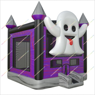 Ghost-Themed Inflatable Bounce House To Buy Halloween Fun Near Me Adult Jumping Castle For Sale